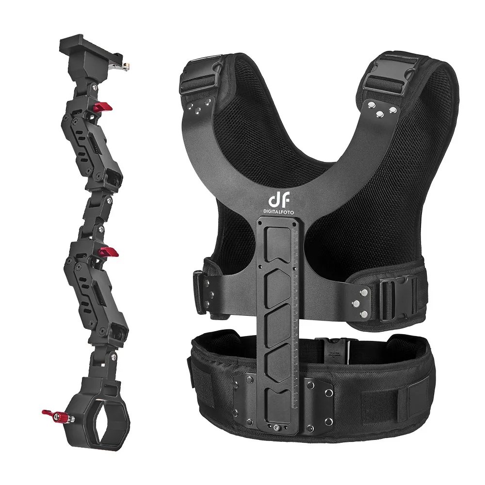 DF DIFITALFOTO THANOS-PRO Gimbal Stabilizer Supporting System with Dual-Spring Arm + Load Vest for DJI Ronin-S/ Zhiyun Crane 2 |