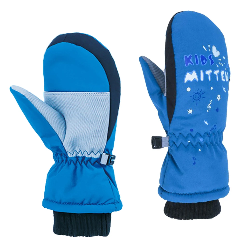 

Kids Toddlers Lining Winter Waterproof Windproof Snow Ski Mittens
