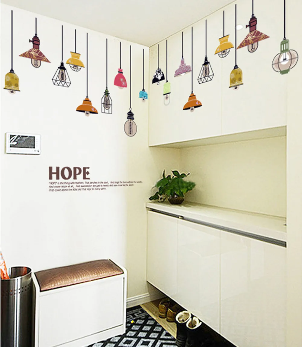 Съемные Наклейки на стены Мультяшные наклейки окна для детской комнаты декор