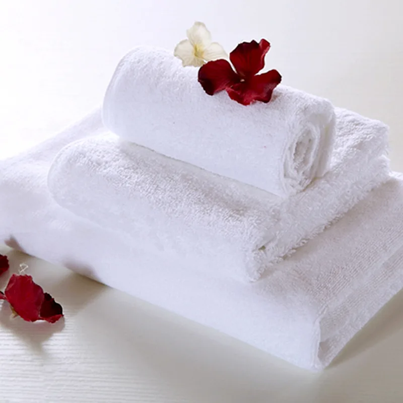 Заказное высококачественное белое банное полотенце для рук маленькое отельное