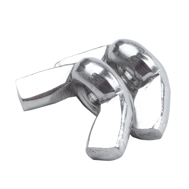 M6 резьба Диаметр из нержавеющей стали крыло гайка бабочка гайки 10 шт.|Гайки| |