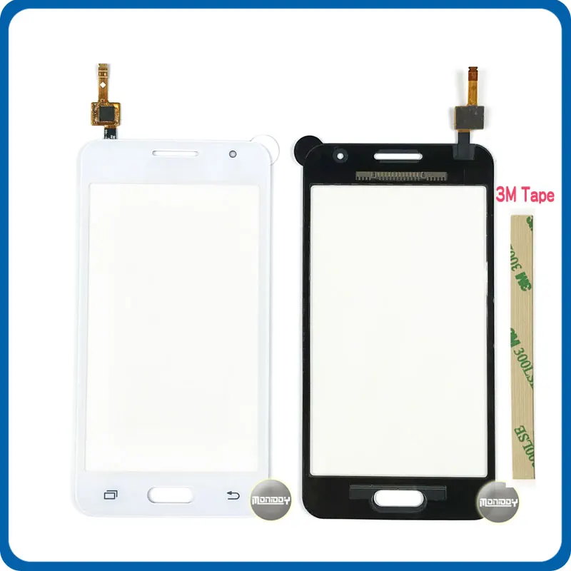 4 5 &quotдля Samsung Galaxy DUOS Core 2 II SM G355H G355 G355M сенсорный экран дигитайзер Датчик внешняя