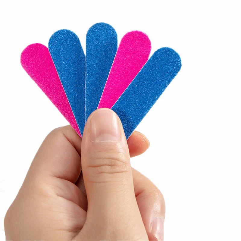 

Taoye teemo 20/50pcs profession Double Side Nail Files Mini Wooden Colorful Sanding Block Grit Manicure Pedicure Tools Nail File