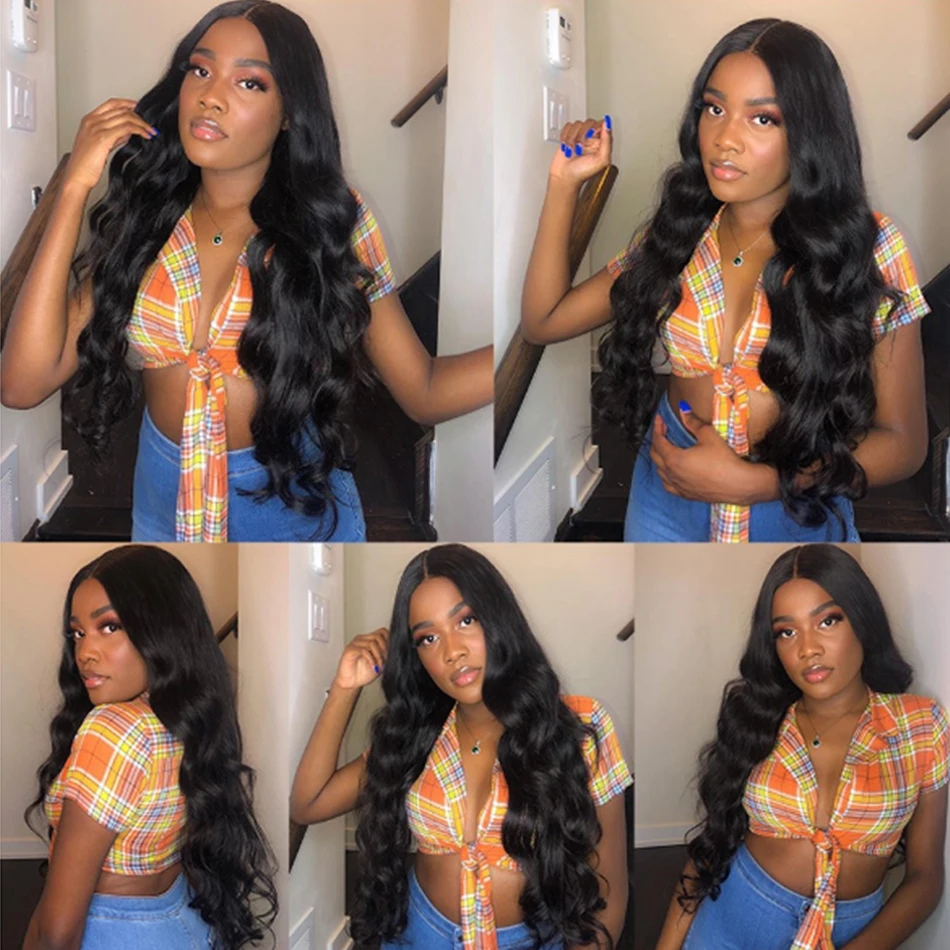 

30 32 34 Body Wave Wig HD Transparent 5X5 Lace Closure Cheap Wavy 150% Remy Human Hair Lace Wigs For Women Brazilian Body Wave