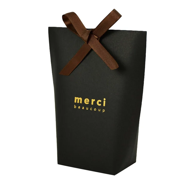 

5Pcs packaging bags Thank You Box Merci Packaging Boxes for Candy Chocolate Gift Wedding Birthday Party Thanksgiving Supplies