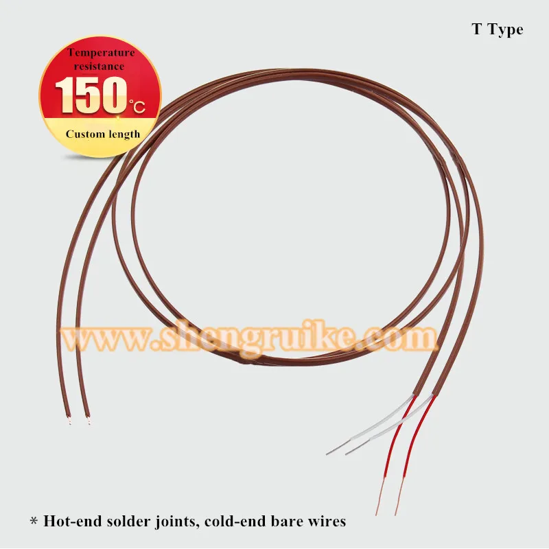 PTFE Thermocouple Wire Thermometer Bare End Temperature Sensor K Type T | Инструменты