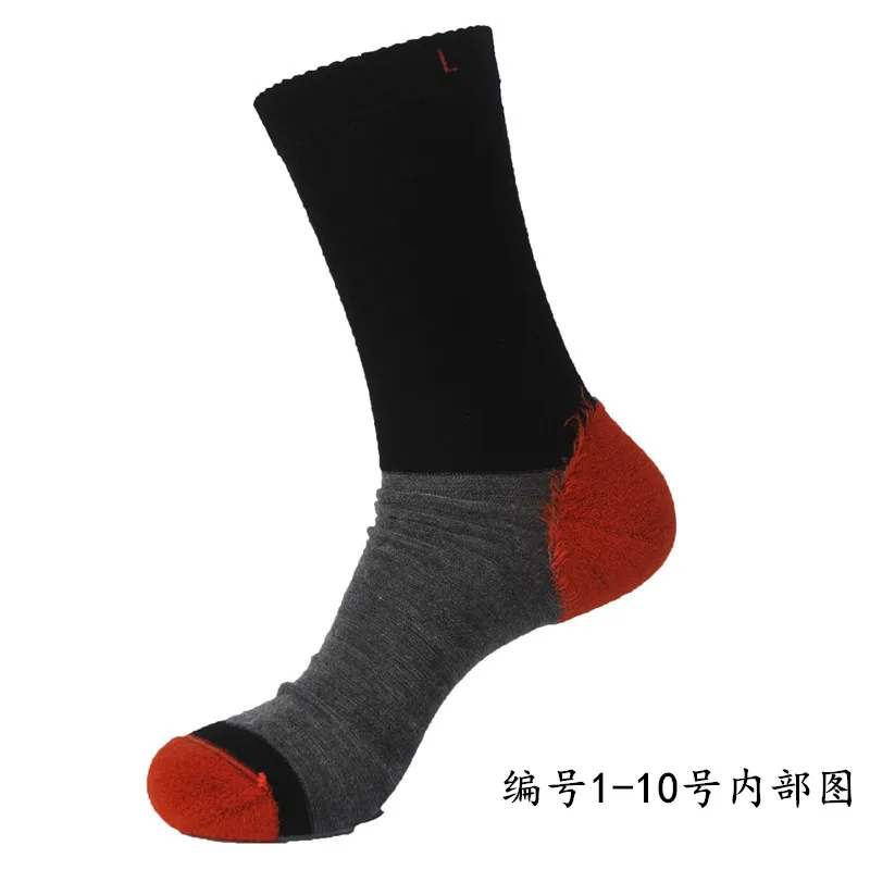 1 Pair Spring Style Boneless Socks Head Merino Wool Men's Women's 10 Colors | Мужская одежда