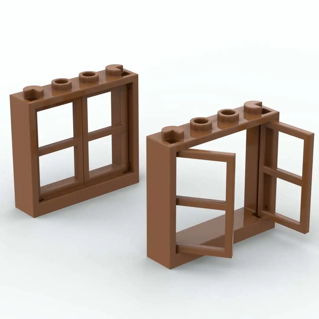 

Конструктор moc детский «окна», 30 комплектов, 1x4x3