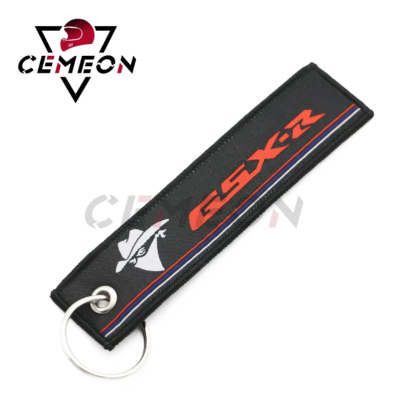 Сузуки мотоцикл брелок TL1000S Vstrom GSXR750 GSX R Bandit S веслонос S1000 RF900R вышитый для