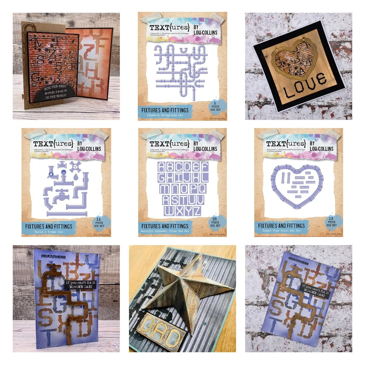 Письмо водопроводная металлическая высечка для скрапбукинга ремесленный шаблон