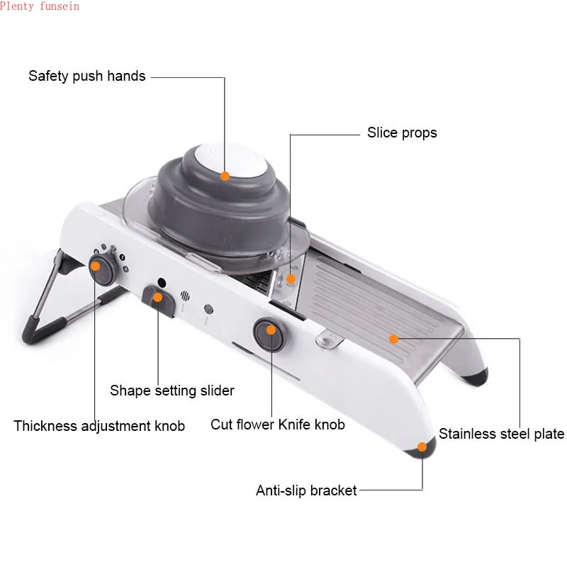 18 Types Multifunctional Manual Vegetable Cutter Shredders Mandolin Stainless Steel Slicer Carrot Grater Kitchen Accessories | Дом и сад