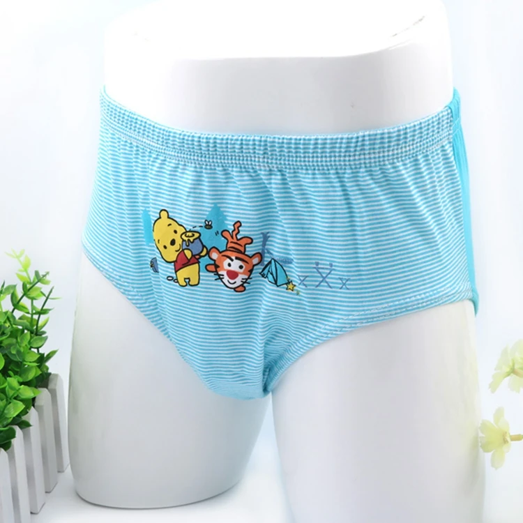 

3/PCS High Quality Boy's Briefs 100% cotton Baby Bread Pants For children's Kids Underwear Teen Underwear 4-8-10-12 T