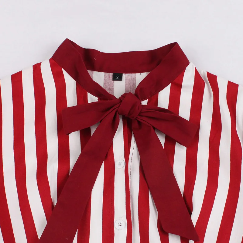 Женский сарафан в полоску винтажное платье миди стиле 50-х годов элегантный