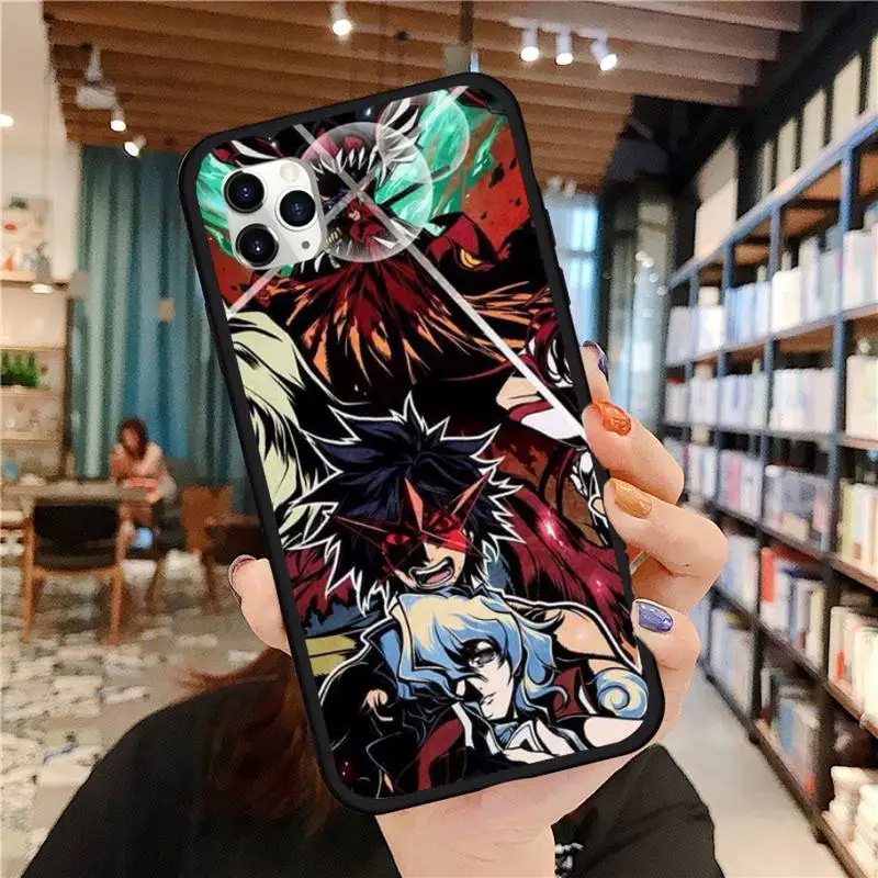 

Tengen Toppa Gurren Lagann Phone Case for iPhone 11 12 pro MINI XS MAX 8 7 6 6S Plus X 5S SE 2020 XR