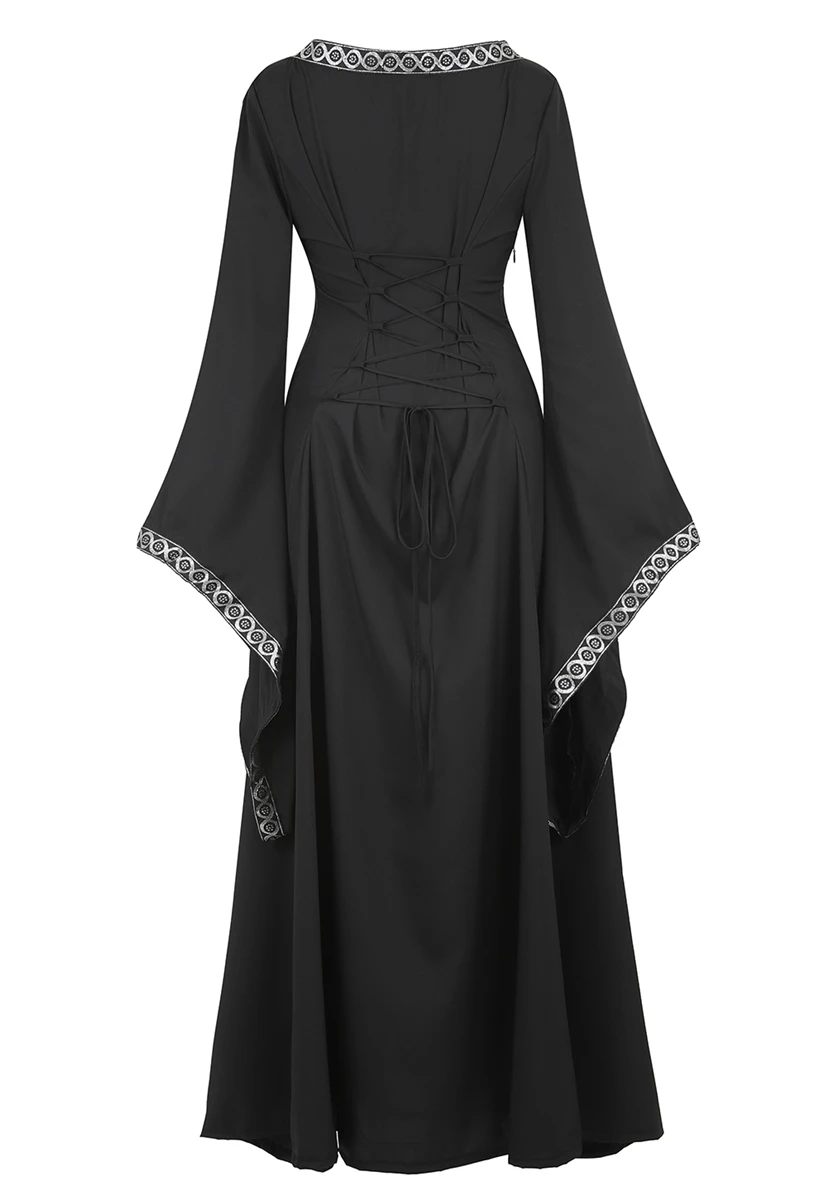 Женский костюм эпохи Возрождения средневековое ирландское платье винтажное