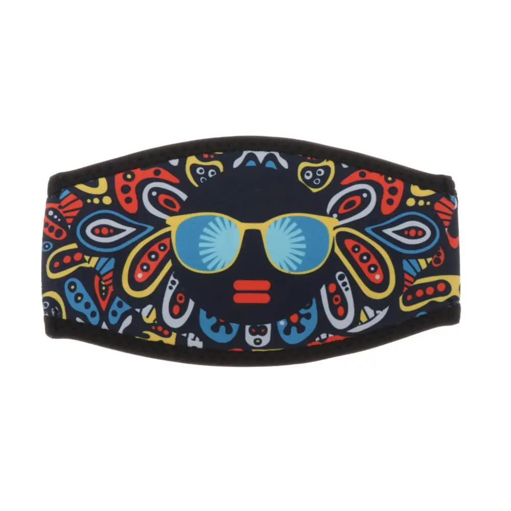 Face Strap Cover Маска для дайвинга для взрослых, очки из закаленного стекла для подводного плавания, очки для плавания, подводного плавания - Color: Face Strap Cover