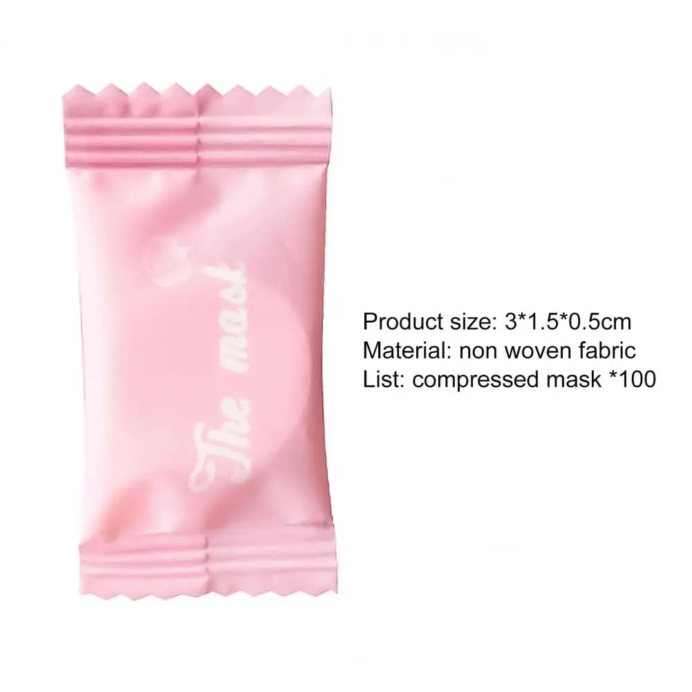 100 шт./компл. сжатый сухой Чехол портативная безопасная для кожи эффективная