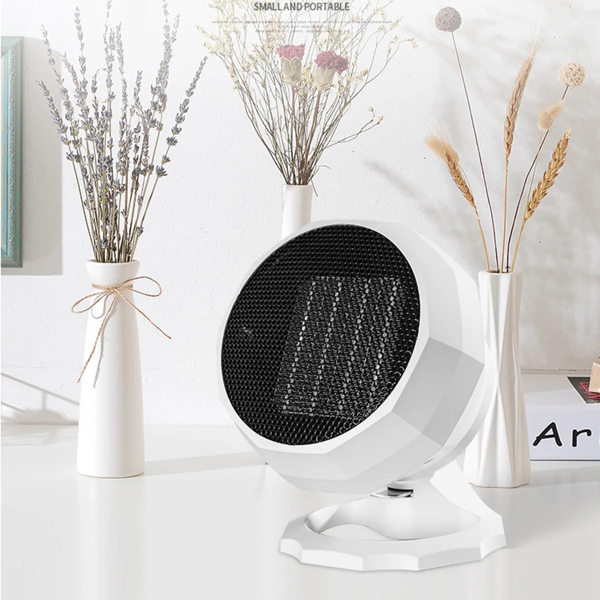 

1800W Mini Portable Electric Heater Desktop Heating Warm Air Fan Home Office Wall Handy Air Heater Bathroom Radiator Warmer Fan