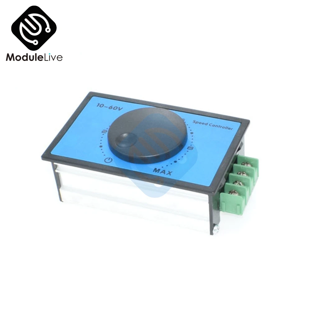 Контроллер скорости двигателя PWM DC 12 В 24 в 48 панель привода модуль постоянного