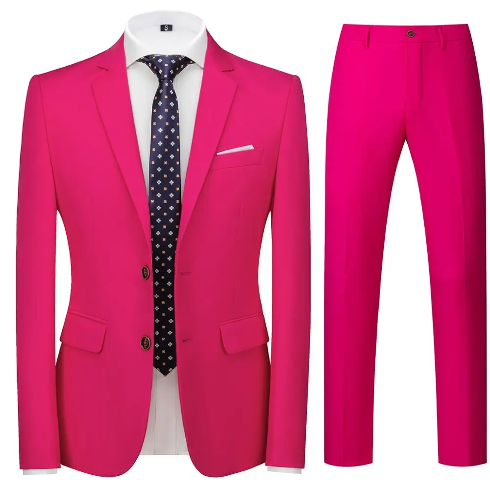 Мужской однотонный цвет окружающей среды 2 предмета (куртка + брюки) Азиатский