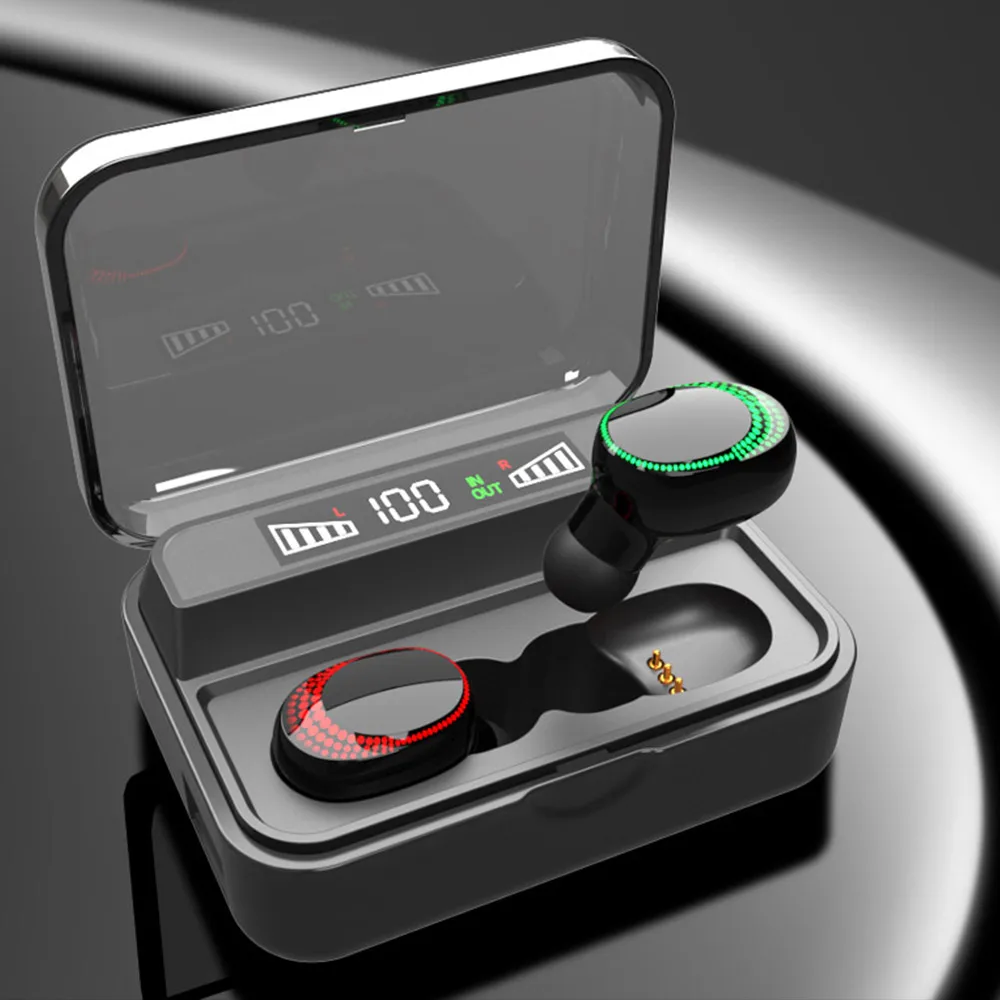 HIFI 9D Bluetooth 5,0 наушники беспроводные наушники fone PK S11 F9 TWS наушники гарнитуры с внешним аккумулятором для смартфонов
