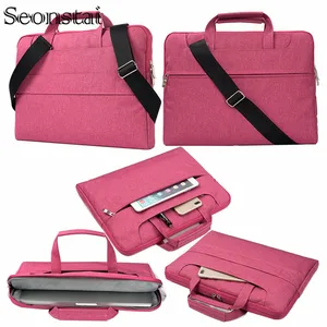 laptop handbag sleeve case protective shoulder bag notebook carrying case for 13 14 15 6 inch macbook air asus acer lenovo dell free global shipping