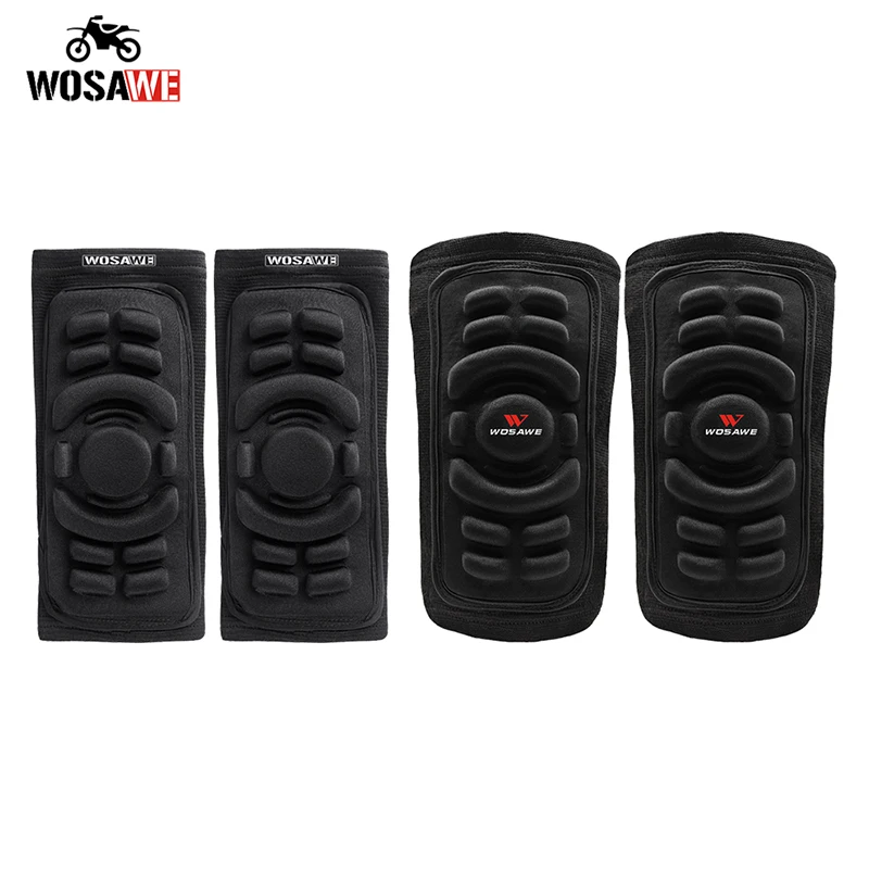 WOSAWE наколенник для мотокросса и защитное снаряжение коленей MTB велосипед