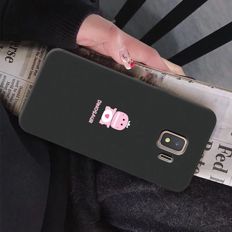 Чехол для Samsung J2 Core чехол J 2 Мультяшные милые чехлы телефонов с динозавром SM J260F 5 0