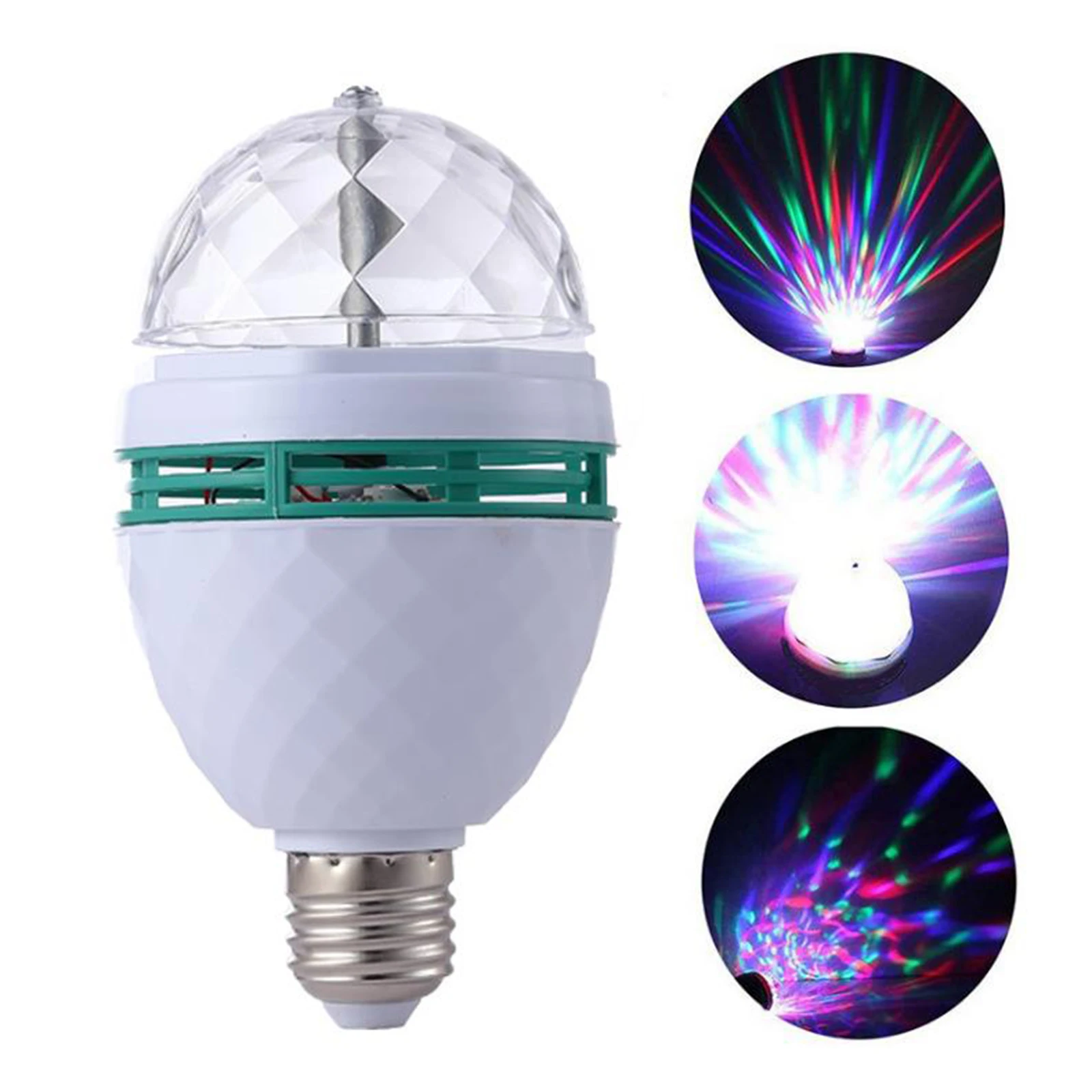 

Colorful Rotating Stage LED Light Bulb Holiday Party Bar KTV Disco Decor