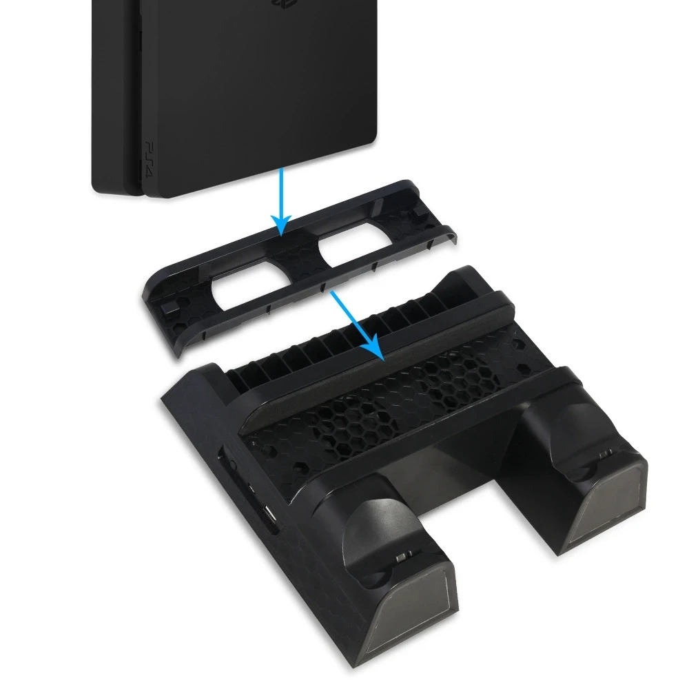 TP4-882 вентилятор охлаждения для Sony PS4 тонкий поляризационный фильтр Pro контроллер