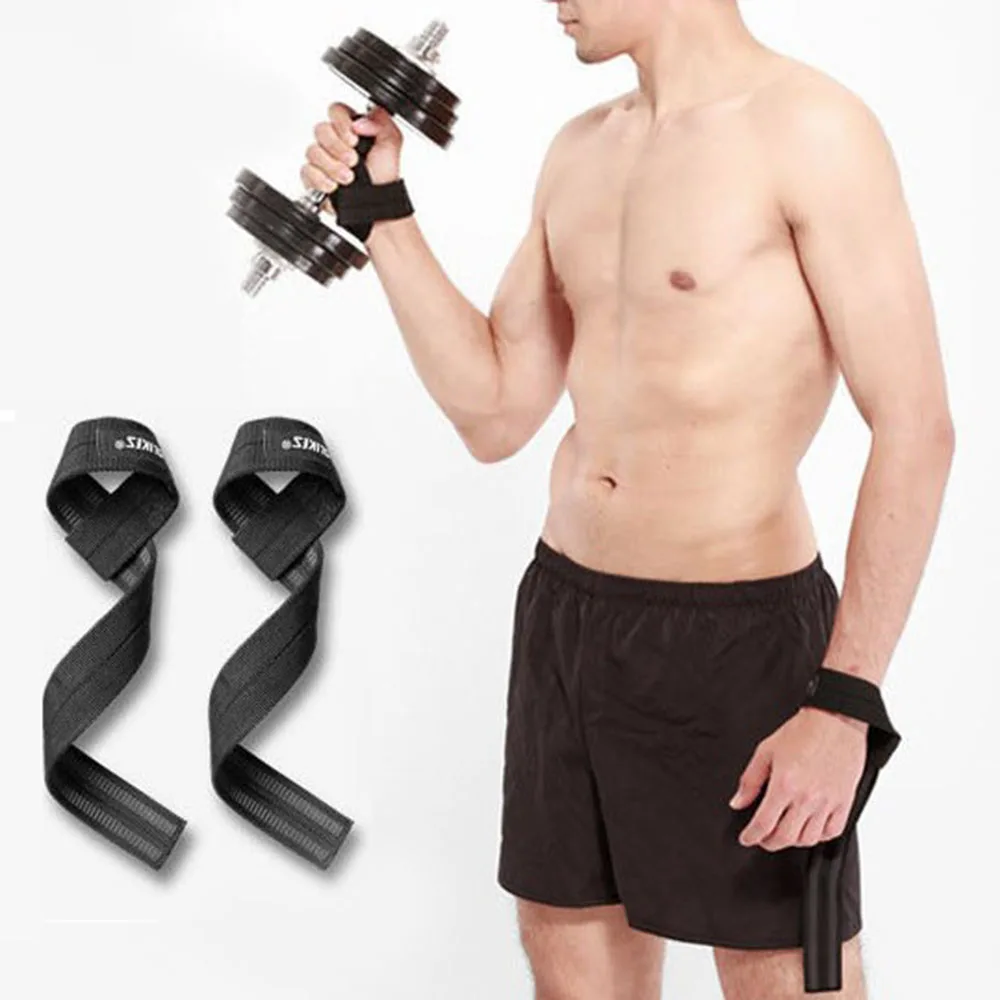 

Wrist Lifting Strap Bodybuilding Support Wraps Wraps Exercise Workout Arm