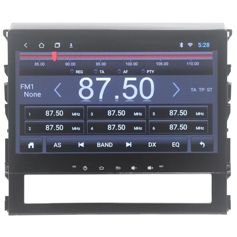 Автомагнитола с восьмиядерным процессором 4 Гб ОЗУ Android 8 1 dvd gps для Toyota Land Cruiser 200