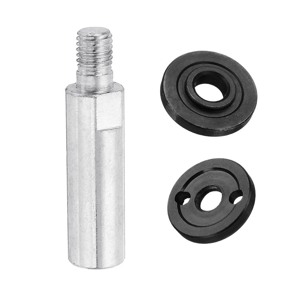 

M10 Arbor Connector Adapter 14mm Shank Angle Grinder Lengthen Connecting Rod For Power Tools Accessories