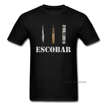 Мужская футболка Escobar с Пабло Эскобаром черные футболки мужская