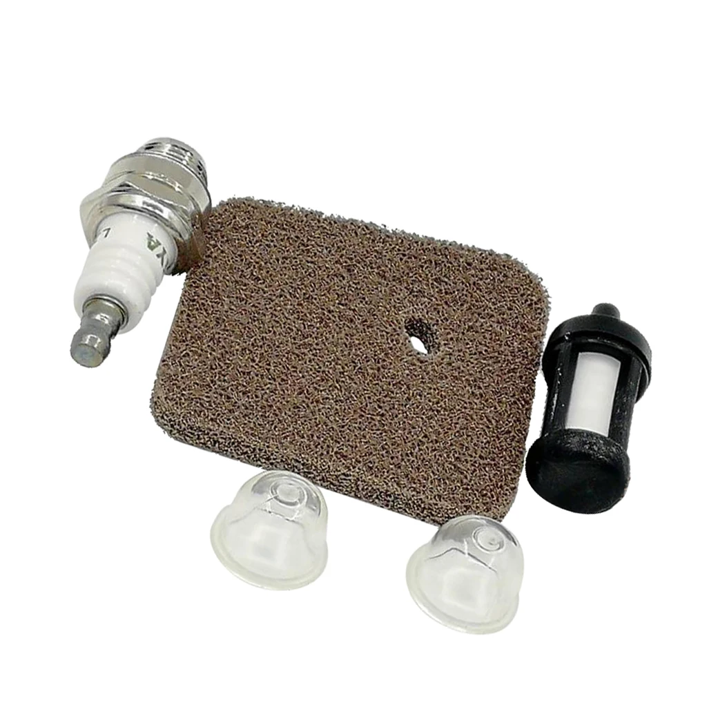 1 Set of Air Fuel Filter Spark Plug Replacement Kits for STIHL FS55R FS55RC KM55 HL45 KM55R | Дом и сад