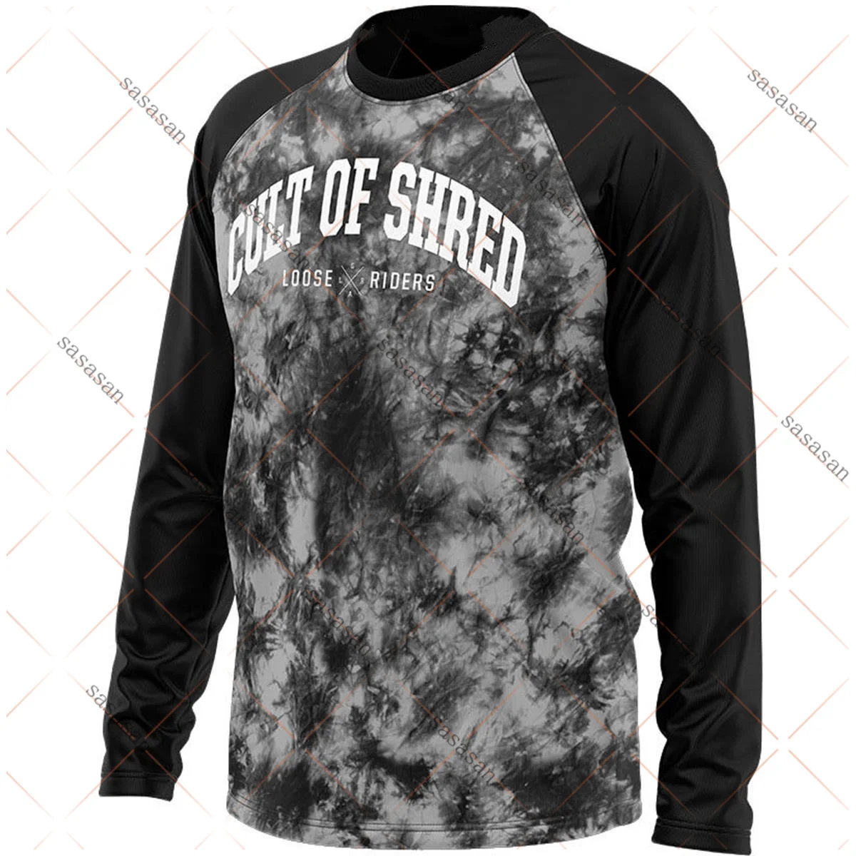 

Loose Rider New Cross-Country Motorcycle Long-Sleeved Downhill Downhill Wicking Breathable Mountain Bike Technology Sweatshirt