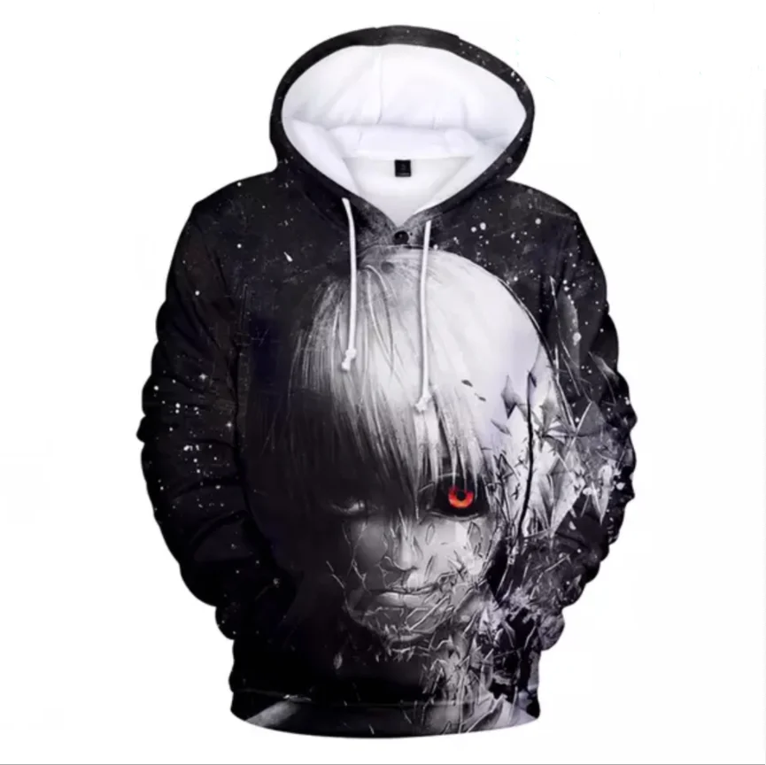 Толстовки с 3D принтом новинка толстовка в стиле Токийский Гуль для мужчин и