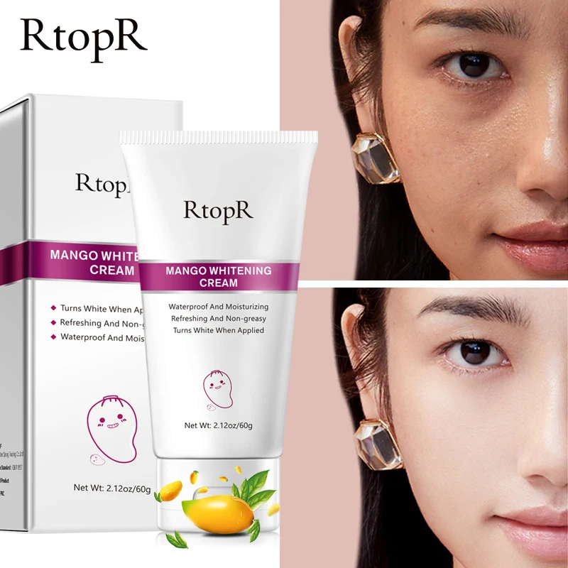 

Whitening Cream Moisturizing Brighten Skin Tone Refreshing Waterproof for Face Neck Leg Body J9