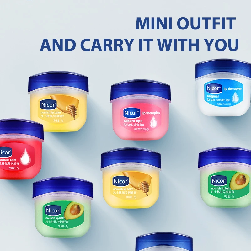 2022 Vaseline Lip Balm Can Moisturize Lips Prevent Cracking and Repair Lines with Long-lasting Moisture lip care 1 Bottle |