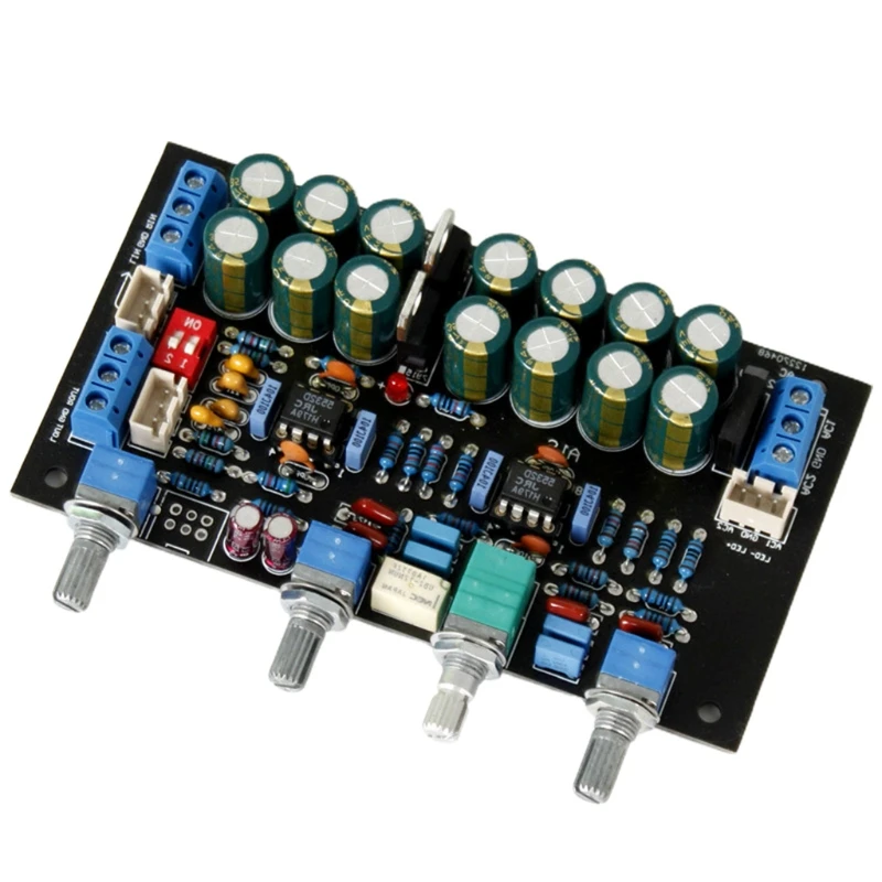 

Предусилитель JJRC5532 OP AMP, усилитель тона, плата высоких басов, регулятор громкости, предусилитель тона