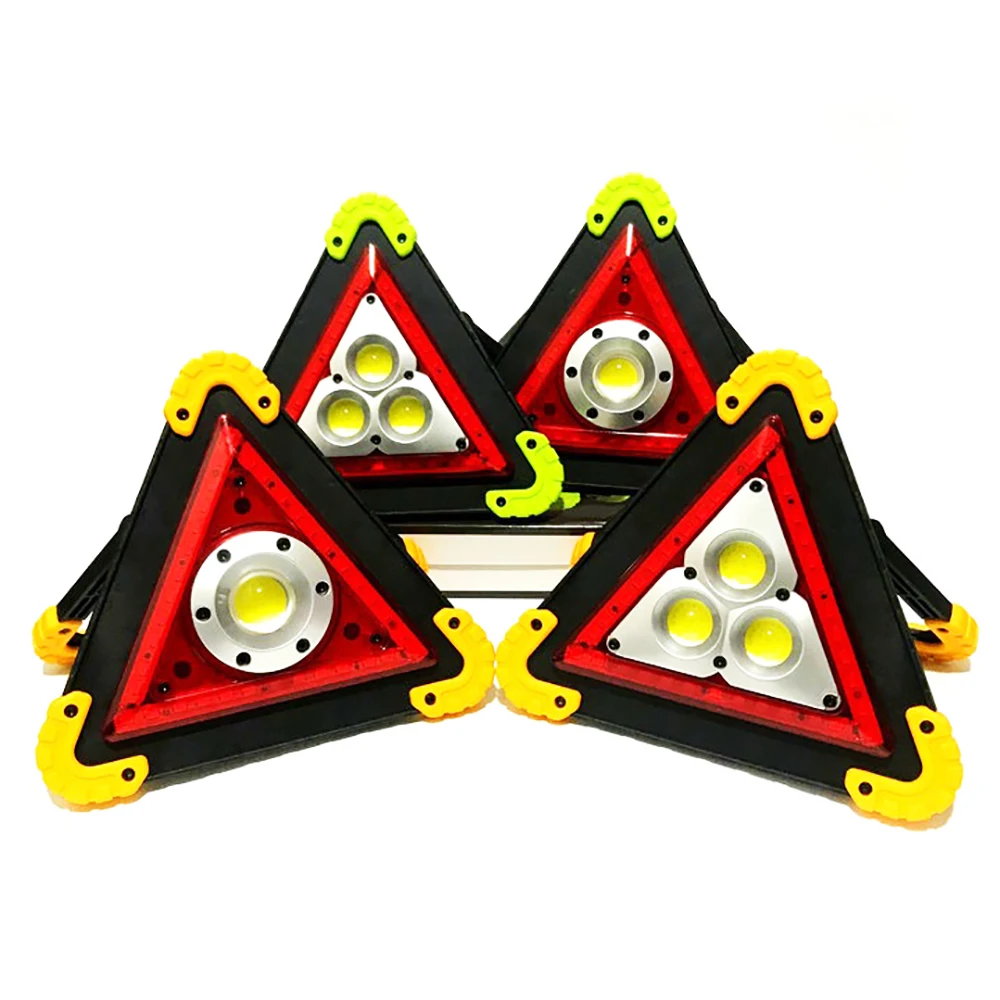 Мультифункциональный аварийный знак (COB+LED (STOP) АКБ ЗУ microUSB PowerBank) 30 Вт / 50