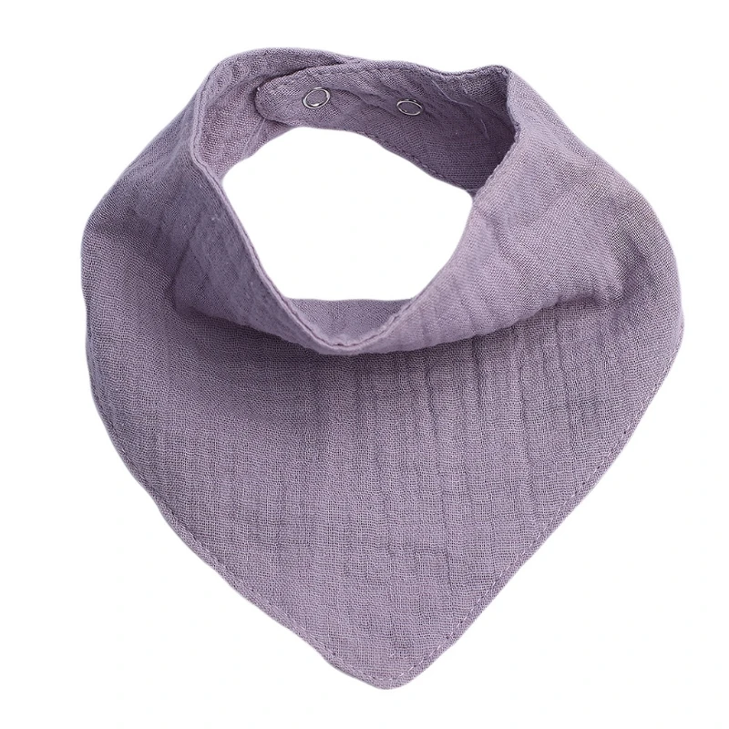 

Baby Infant Cotton Bib Newborn Solid Color Triangle Scarf Feeding Saliva Towel Bandana Burp Cloth Boy Girl Shower Gifts