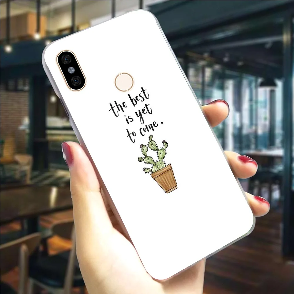 Чехол с мультяшным КАКТУСОМ для телефона Redmi Note3 3Pro чехол 4X 4A 5 6 7A Plus/5A 6A 6/K20 Pro GO Note 4