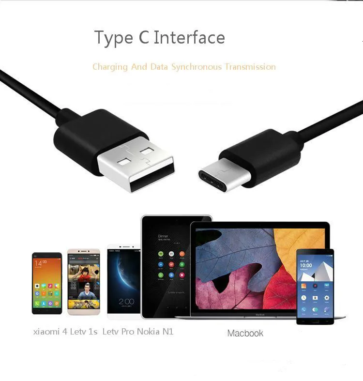 Vogek 1 м 1,5 м usb type-C кабель для huawei mate 20 Быстрая зарядка type-C мобильный телефон зарядный провод USB C кабель для Xiaomi mi9 Redmi