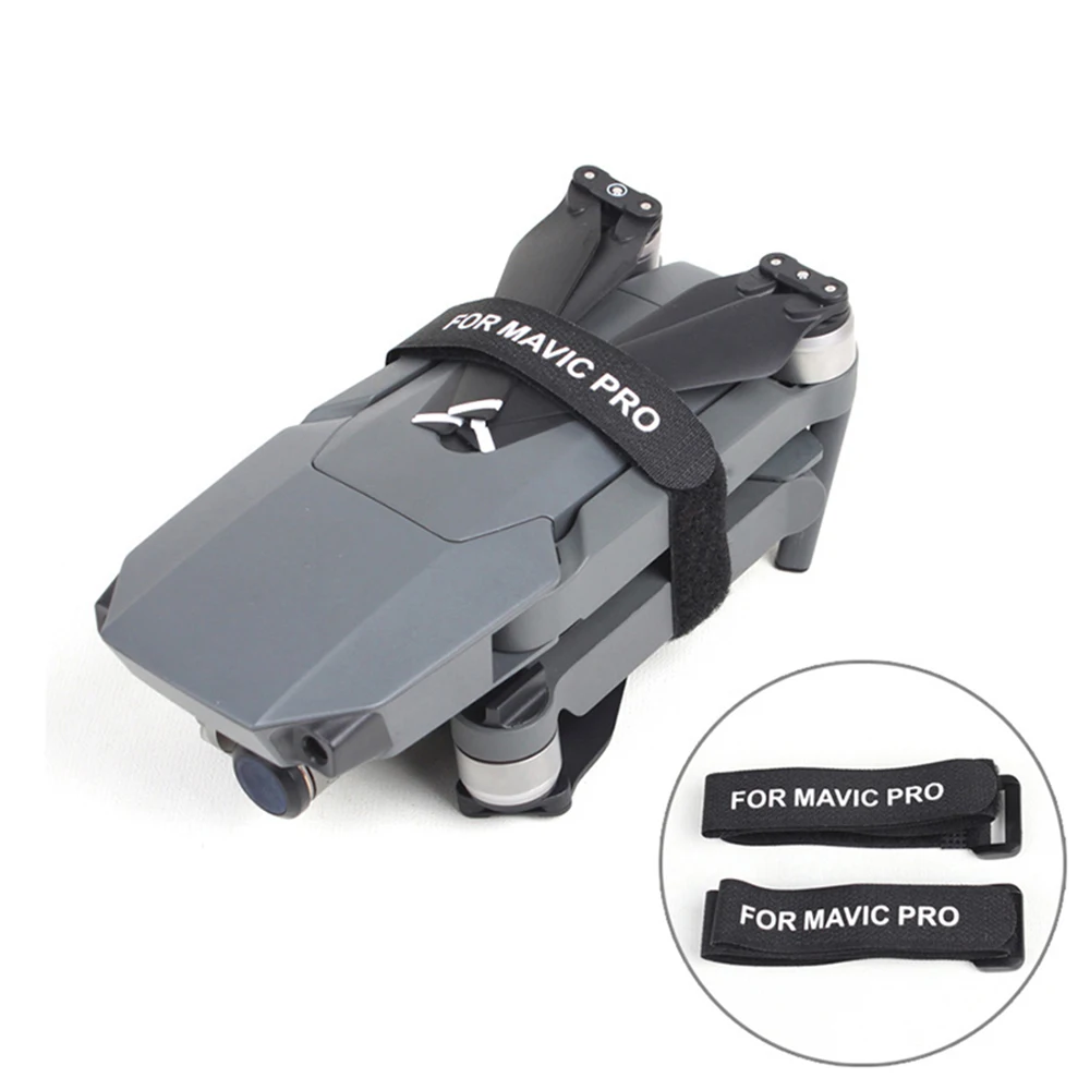 2 шт. пропеллеры зажим ремень Стабилизатор Фиксирующий Ремень для DJI Mavic Pro