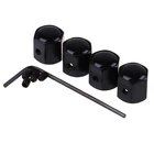 4 шт.компл. Универсальная крышка клапана автомобильной шины из алюминиевого сплава, противоугонная крышка клапана