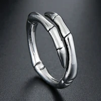 exaggerated fashion silvery dragon claw ring for men women punk rock gothic adjustable opening rings party jewelry hot sale