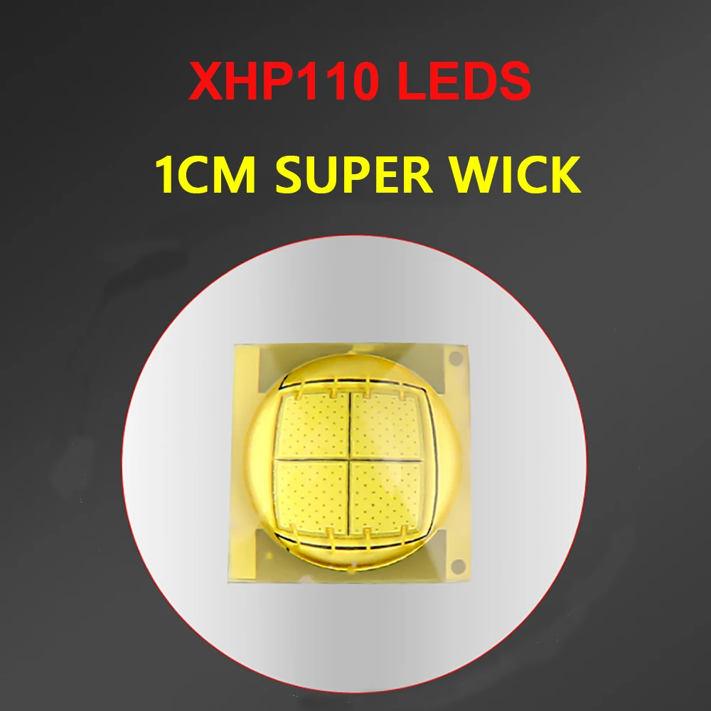 Налобный фонарь XHP110 светодиодный зарядка через USB 18650 | Лампы и освещение
