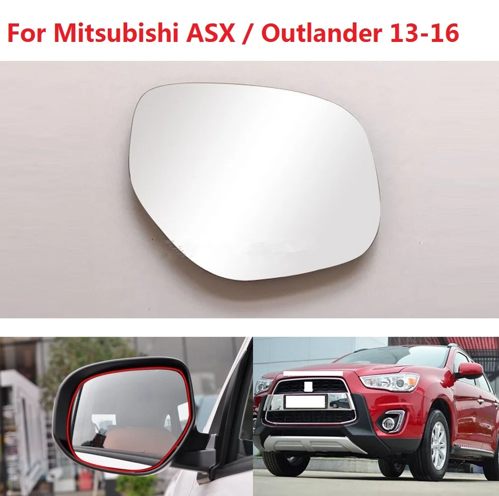 Боковое зеркало заднего вида CAPQX стекло для Mitsubishi Outlander ASX 2013 2014 2015 2016 с нагревом