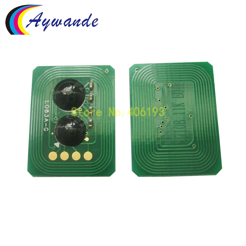 4 x совместимый чип сброса картриджа с тонером для OKI C810 C810dn dn C 810dn 810 C830dn C830 830dn 830